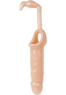 Adam And Eve Penis Extention With Anal Probe Flesh 7.5 Inch