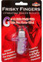 Frisky Fingers Silicone Finger Sleeve With Vibrating Bullet - Purple